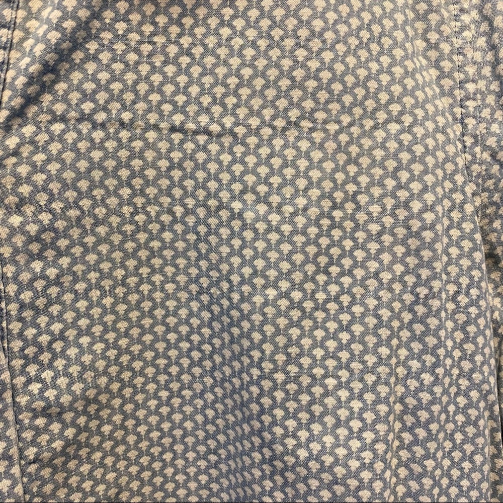 Loft Blue And White Patterned Popover - image 4